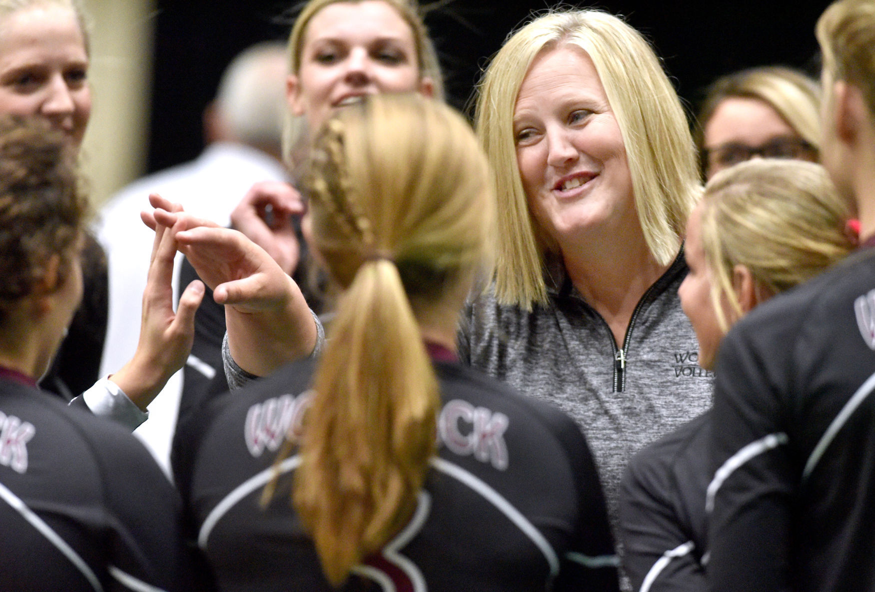 Western Christian vs Grundy Center state volleyball